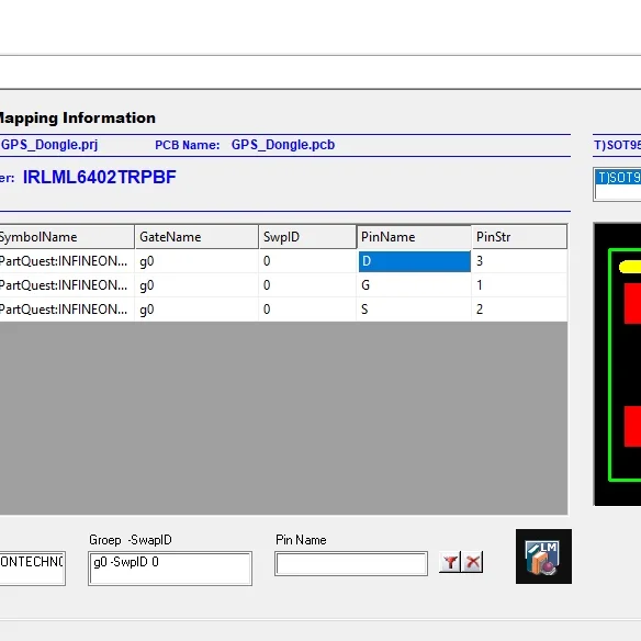 Netlist Converter Pin Mapping Information