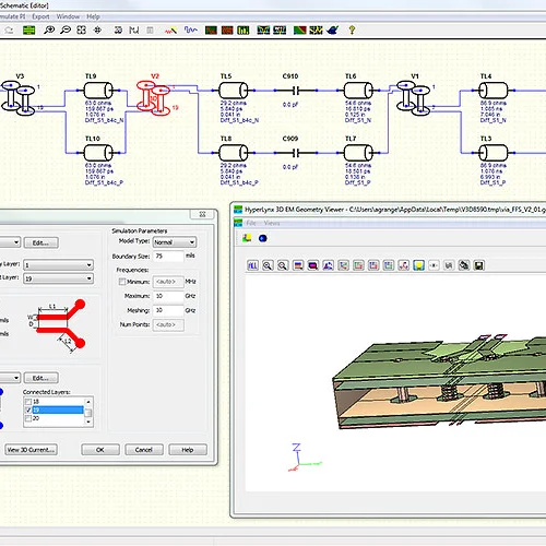  Integrated 3D solver in Hyperlynx SI