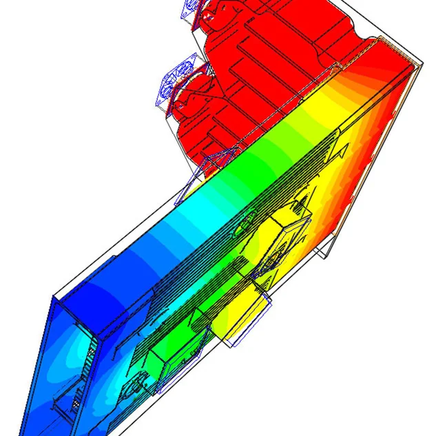 CAE Simulation Test for Voxdale - customer case InnoFour